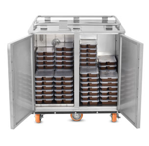 JZHA-112-RH Small Dual Temp Cart